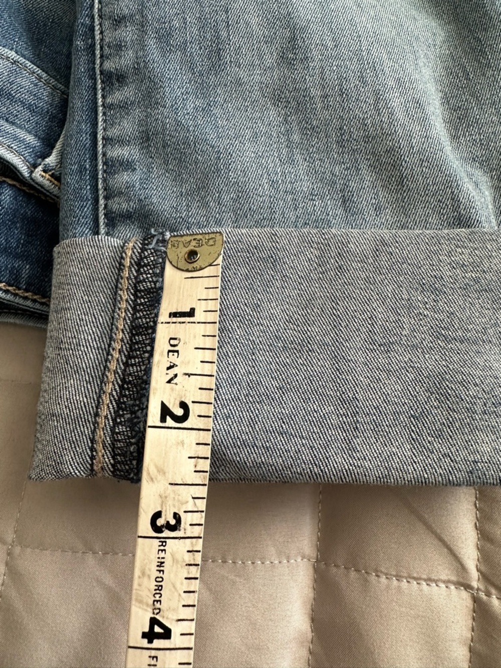 Lucky Brand Women's Straight Cropped Jeans in Medium Blue Wash Size 6 - Picture 9 of 9